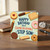 Step Son Birthday Card, Happy Birthday to a Crumb - believable Step Son