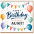Aunt Birthday Card, Happy Birthday to a Super Aunt Card