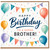 Brother Birthday Card, Happy Birthday to a Super Brother Card