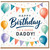 Birthday Card for Daddy, Happy Birthday to a Super Daddy Card