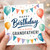 Grandfather Birthday Card, Happy Birthday to a Super Grandfather