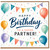 Partner Birthday Card, Happy Birthday to a Super Partner Card