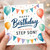 Step Son Birthday Card, Happy Birthday to a Super Step Son Card