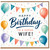 Wife Birthday Card, Happy Birthday to a Super Wife Card