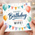 Wife Birthday Card, Happy Birthday to a Super Wife Card