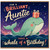Auntie Birthday Card, Have a Whale of a Birthday Card for Auntie