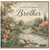 Brother Happy Birthday Card, Floral Scenic Birthday Card