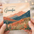 Grandpa Birthday Card, Happy Birthday Grandpa Scenic Mountain Flowers Card