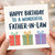 Father - in - Law Birthday Card, Happy Birthday To A Wonderful Father - in - Law Card