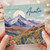 Auntie Happy Birthday Card, Scenic Mountain and Wildflower Design