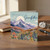 Grandfather Birthday Card, Scenic Mountain Landscape Happy Birthday Card