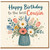 Cousin Birthday Card, Happy Birthday to the Best Cousin Floral Card