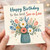 Son - in - Law Birthday Card, Happy Birthday to the Best Son - in - Law Floral Card