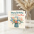 Happy Birthday Step - Mum Card, Floral Birthday Card for Step Mum