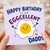 Daddy Birthday Card, Happy Birthday to an Eggcellent Daddy Funny Card