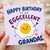 Grandad Birthday Card, Happy Birthday to an Eggcellent Grandad Card