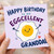 Granddad Birthday Card, Eggcellent Happy Birthday Card