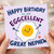 Great Nephew Birthday Card, Happy Birthday to an Eggcellent Great Nephew Card