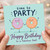 Dad Birthday Card, Happy Birthday to a Fabulous Dad, Cute Doughnut Party Design