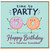 Granddad Birthday Card, Happy Birthday to a Fabulous Grandad Party Donut Design