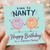 Nanny Birthday Card, Happy Birthday to a Fabulous Nanny Doughnut Design