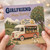Girlfriend Birthday Card, Happy Birthday Vintage Fresh Juice Truck Greeting Card