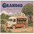 Grandad Birthday Card, Vintage Juice Van Birthday Card for Grandad