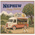 Nephew Birthday Card, Happy Birthday Vintage Juice Van Design