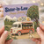 Sister-in-Law Birthday Card, Vintage Juice Van Illustration