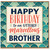 Brother Birthday Card, Happy Birthday to an Utterly Marvellous Brother
