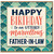 Father - in - Law Birthday Card, Happy Birthday to an Utterly Marvellous Father - in - Law