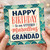 Grandad Birthday Card, Happy Birthday to an Utterly Marvellous Grandad Card