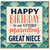 Happy Birthday Card for Great Niece, Utterly Marvellous Birthday Greeting Card