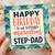 Step - Dad Birthday Card, Happy Birthday to an Utterly Marvellous Step - Dad Card