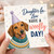 Daughter-in-Law Birthday Card, Daughter - in - Law Have a Woofly Day Card