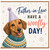 Father-in-Law Birthday Card, Have a Woofly Day Funny Father-in-Law Greeting Card