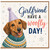 Girlfriend Birthday Card, Have a Woofly Day Cute Dachshund Card