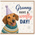 Granny Birthday Card, Have a Woofly Day Funny Granny Card