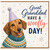 Great Granddad Birthday Card, Have a Woofly Day Great Granddad Greeting Card