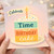 Celebrate Time for Birthday Cake Card - Cute Sprinkle Slice with Candle - Fun Pastel Typography Birthday Greeting