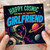 Girlfriend Birthday Card, Happy Cosmic Birthday My Fantastic Girlfriend Space Themed Card