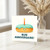 Bun Anniversaire Birthday Card - Cute Iced Bun with Candle, Funny Food Pun for Friends, Family or Colleagues