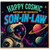 Son - in - Law Birthday Card, Happy Cosmic Birthday My Fantastic Son - in - Law, Space Themed Birthday Card