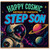 Step Son Birthday Card, Happy Cosmic Birthday Card