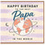 Papa Birthday Card, Happy Birthday Papa Card