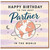 Partner Birthday Card, Happy Birthday to the Best Partner in the World Card