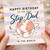 Step - Dad Birthday Card, Happy Birthday to the Best Step - Dad in the World, Globe Design