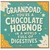 Granddad Birthday Card, Funny Chocolate Hobnob Greeting Card