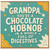 Grandpa Birthday Card, Grandpa Funny Card - You're a Chocolate Hobnob in a World Full of Digestives