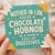 Mother - in - Law Card, Funny Chocolate Hobnob Greeting Card